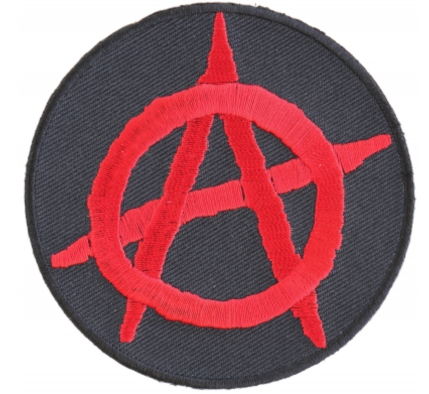 Anarchy Patch Red